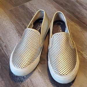 Sperry Perforated Slip Ons